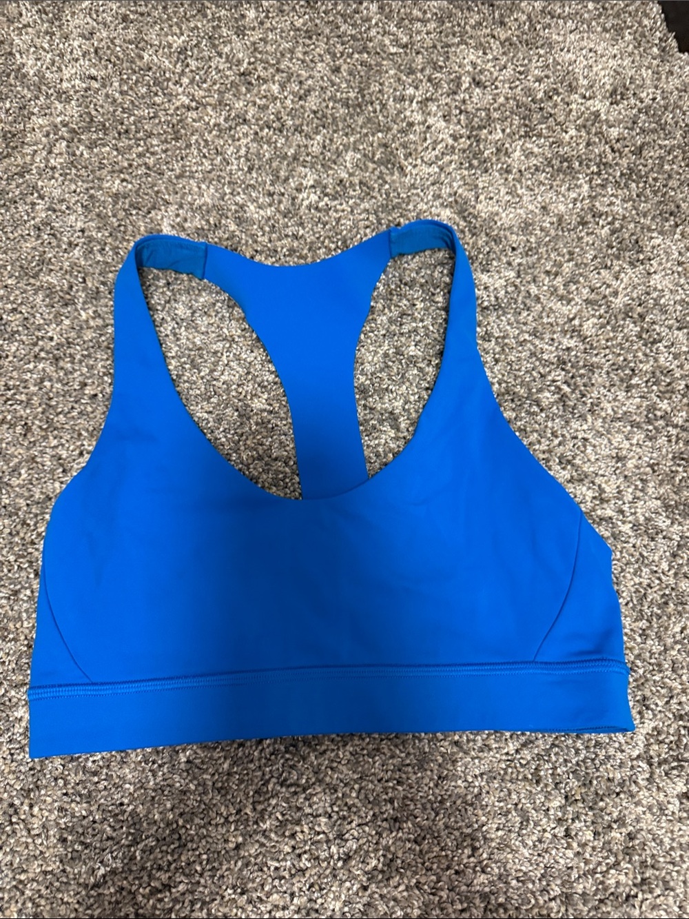 lululemon athletica Electric Blue Racerback Sports Bra